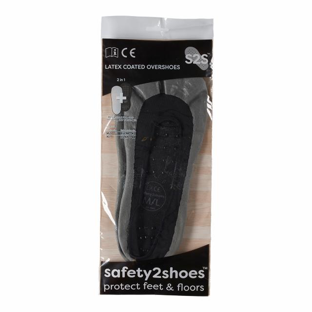 Overtrækssko med sål Safety2Shoes