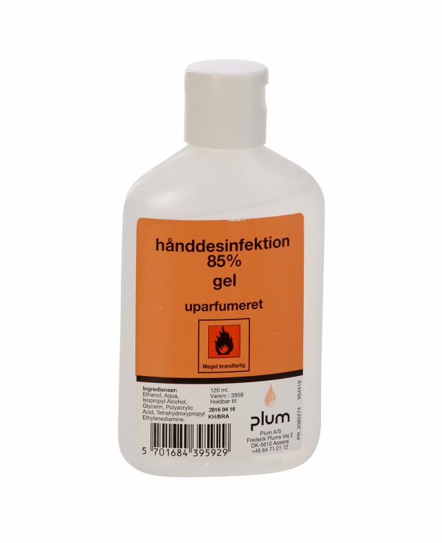 Plum hånddesinfektion 85% gel