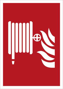 Brandslange - symbol