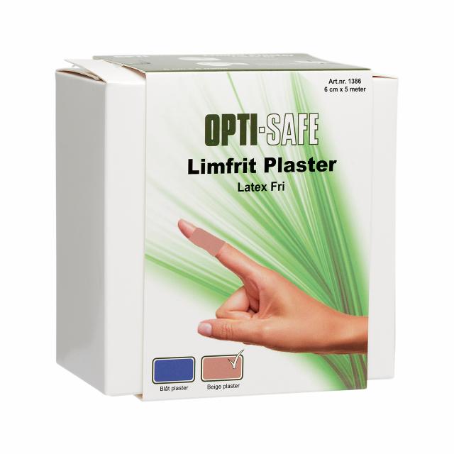 Plaster Opti-Safe - beige, 6 cm x 5 m