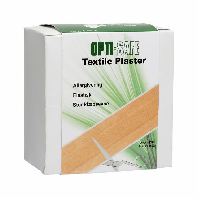 Tekstilplaster OPTI-SAFE - 6 cm x 5 m