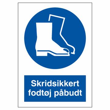Skridsikkert fodtøj påbudt