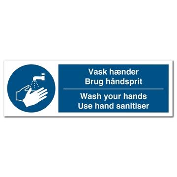 Vask hænder / Brug håndsprit